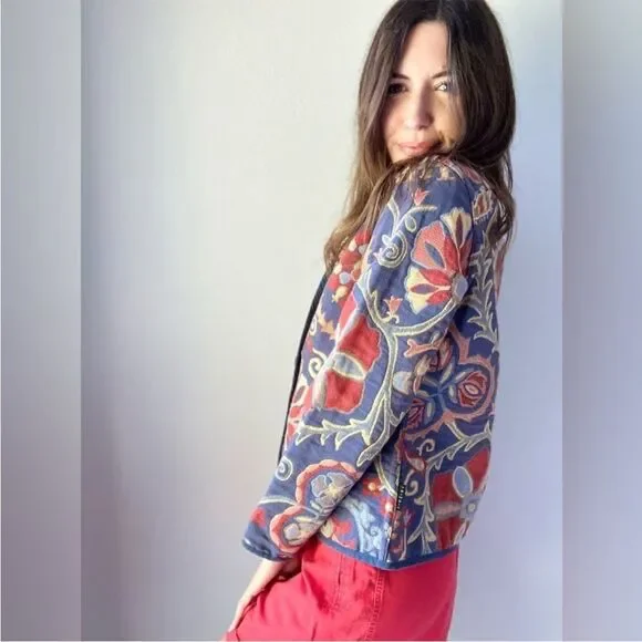 Modern Petalura Jacket Roussillon Reversible Tapestry Jacket - Picture 10 of 15